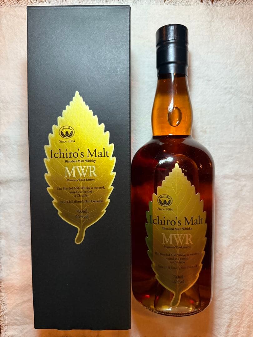 【再販・新品未開封箱付き】イチローズモルト　ミズナラ　ジャパニーズウイスキー