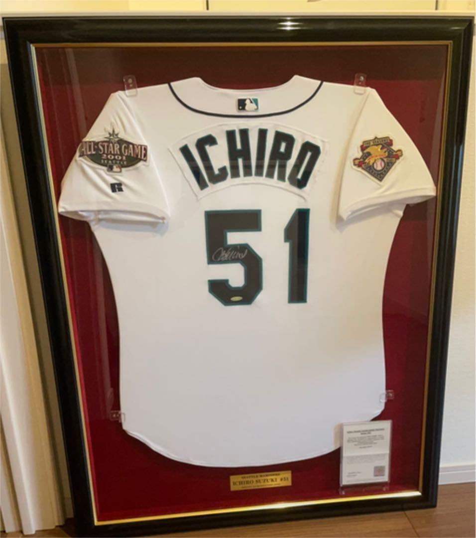 MLB イチロー　直筆サイン入り　ルーキーイヤー　ジャージ　UDA 証明書　殿堂