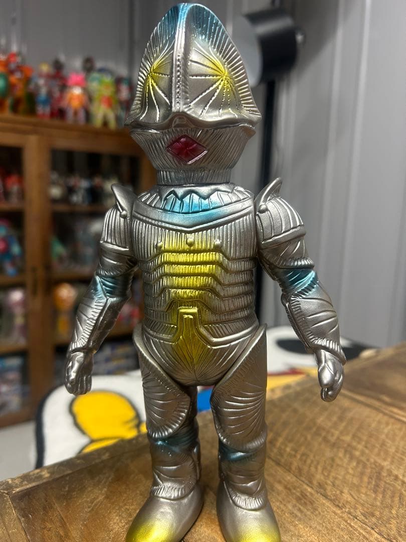 【美品】ブルマァク ボーグ星人 ソフビ　フィギュア