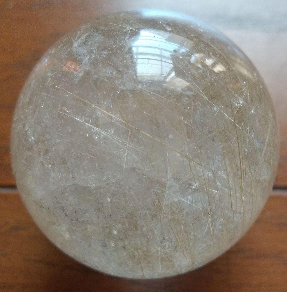 5%寄附①☆ 髪晶 髪の毛の糸模様 水晶 厄除け縁起物