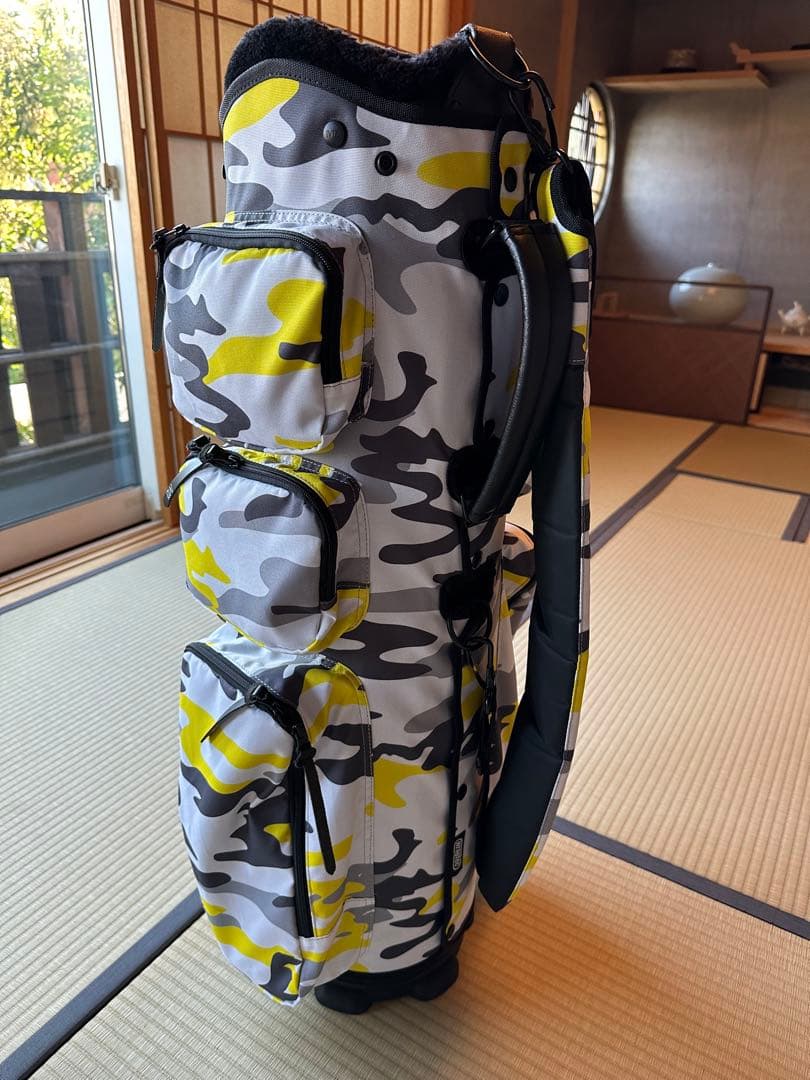 v12ゴルフキャディバッグ8.5インチ他3点セット