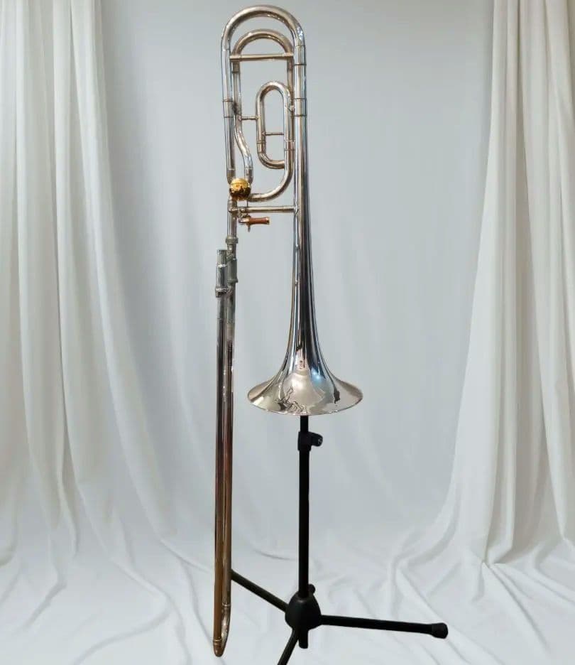 ヤマハ　トロンボーン　銀メッキ　太管
