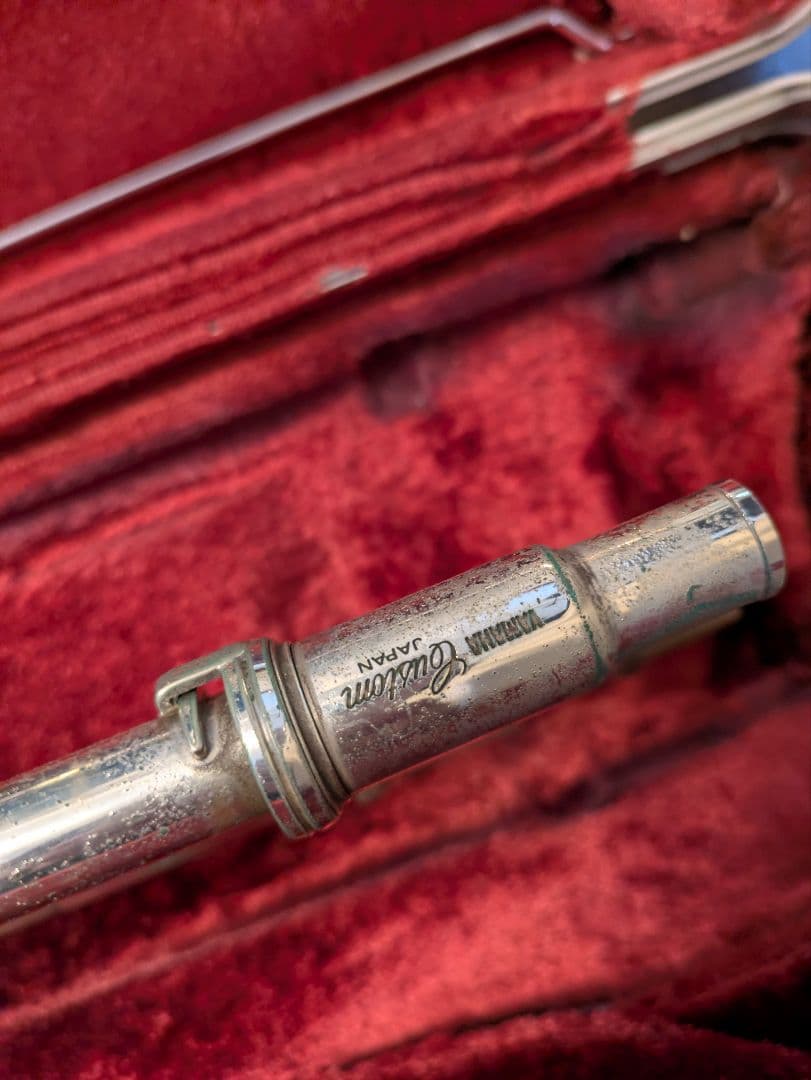 ヤマハ　トロンボーン　銀メッキ　太管