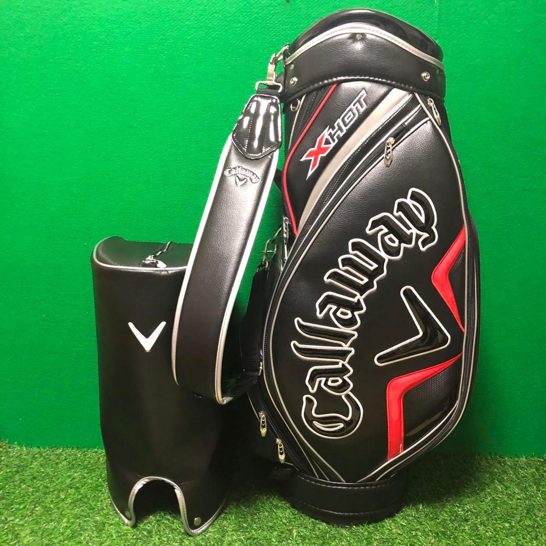 極美品‼️Callaway X HOT キャディバッグ キャロウェイ 4分割