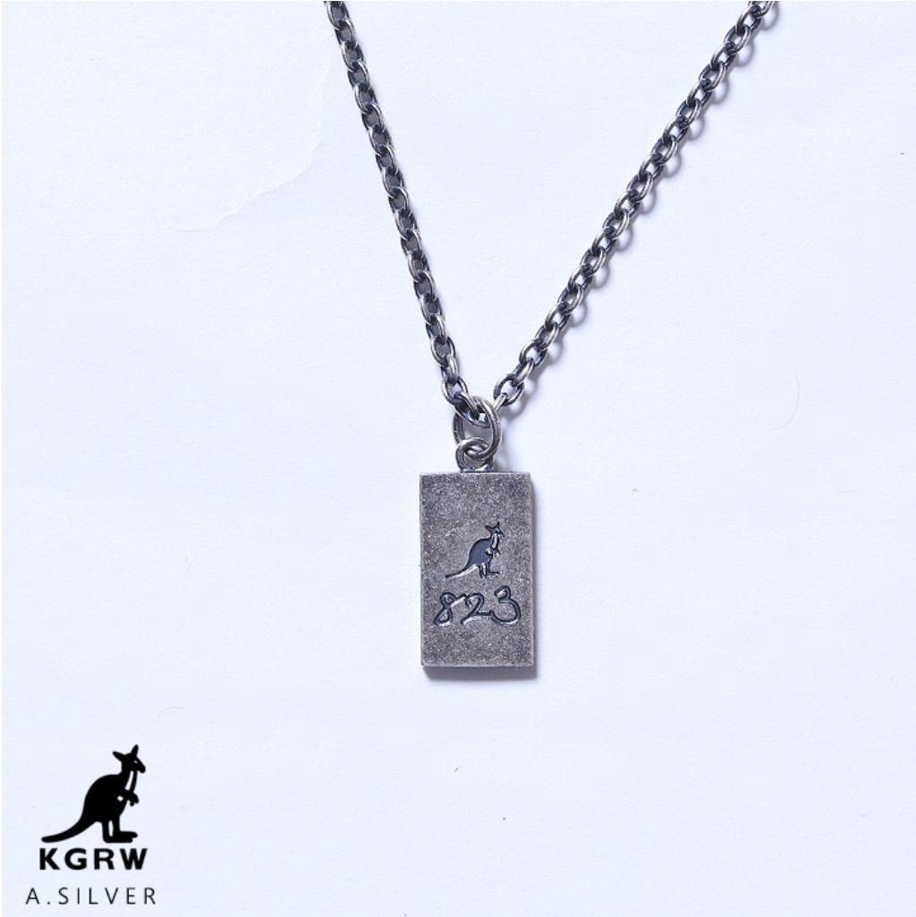 ☆新品未使用☆MAZZEL RANコラボKANGOL ネックレスA SILVER