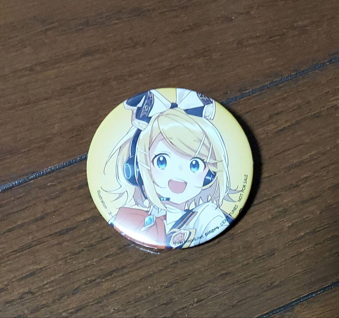 kagaminext 鏡音リン 缶バッジ 初音ミク