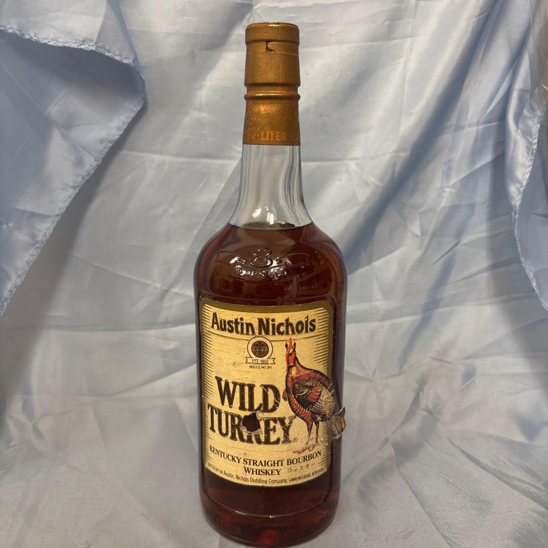 ワイルドターキー 8年 旧ボトル　1000ml