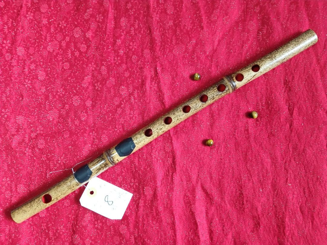 8 極め鳴り　龍首笛　古典調七穴五本調子　お買い得　根岸篠笛工房