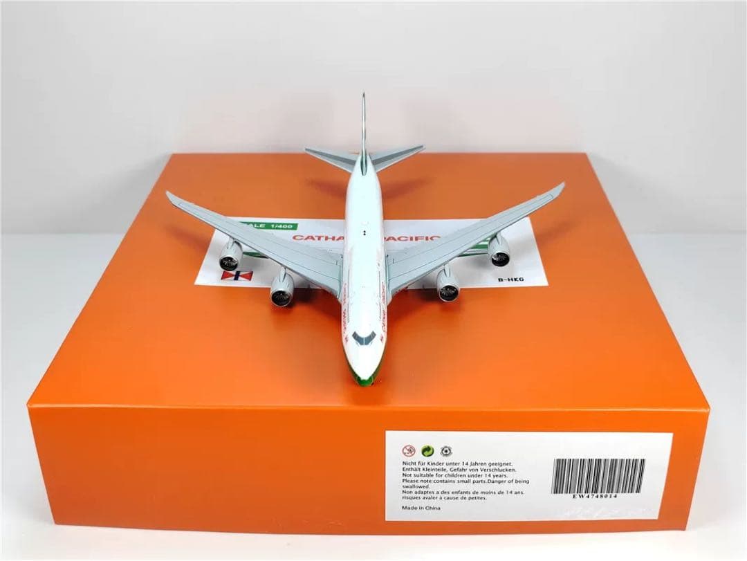 JC Wings 1:400 キャセイパシフィック B747-8I B-HKG