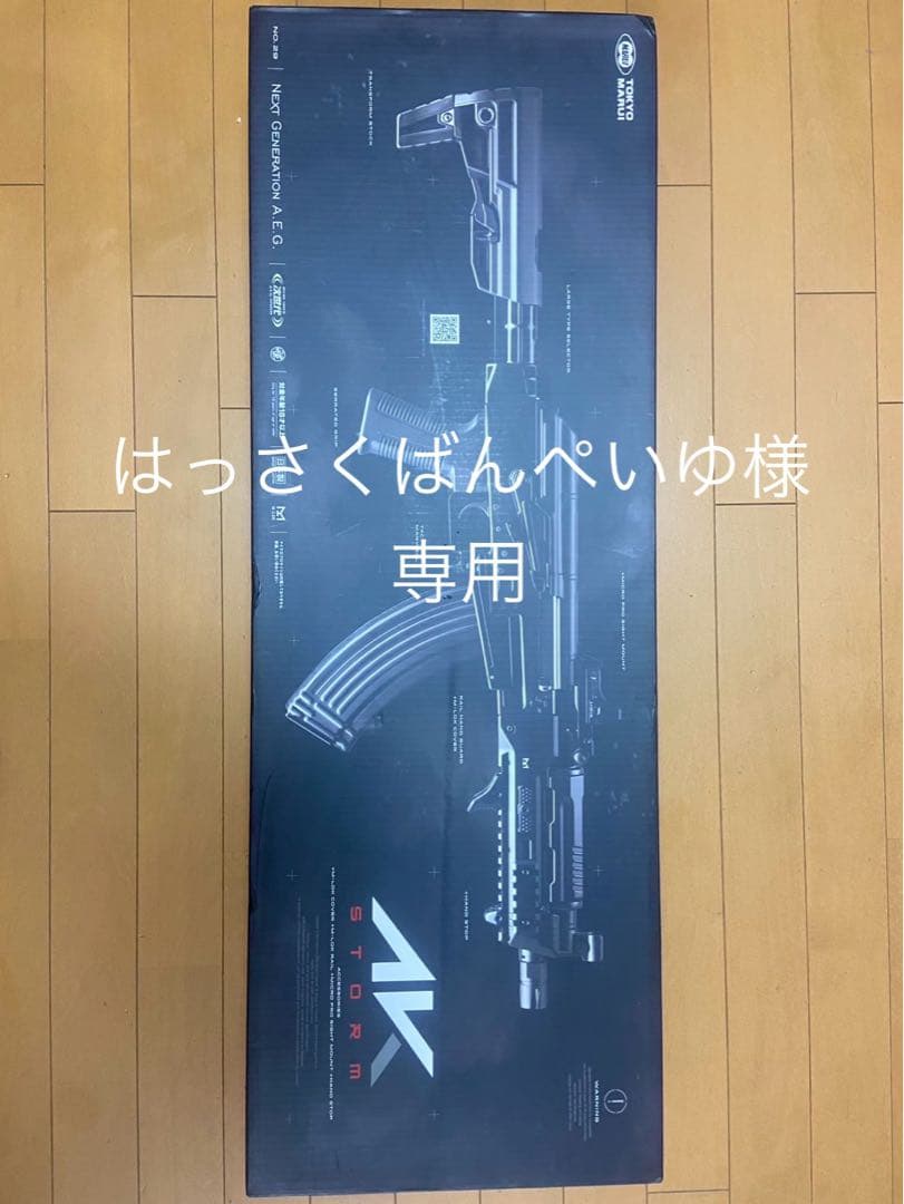 AK STORM トイガン ブラック