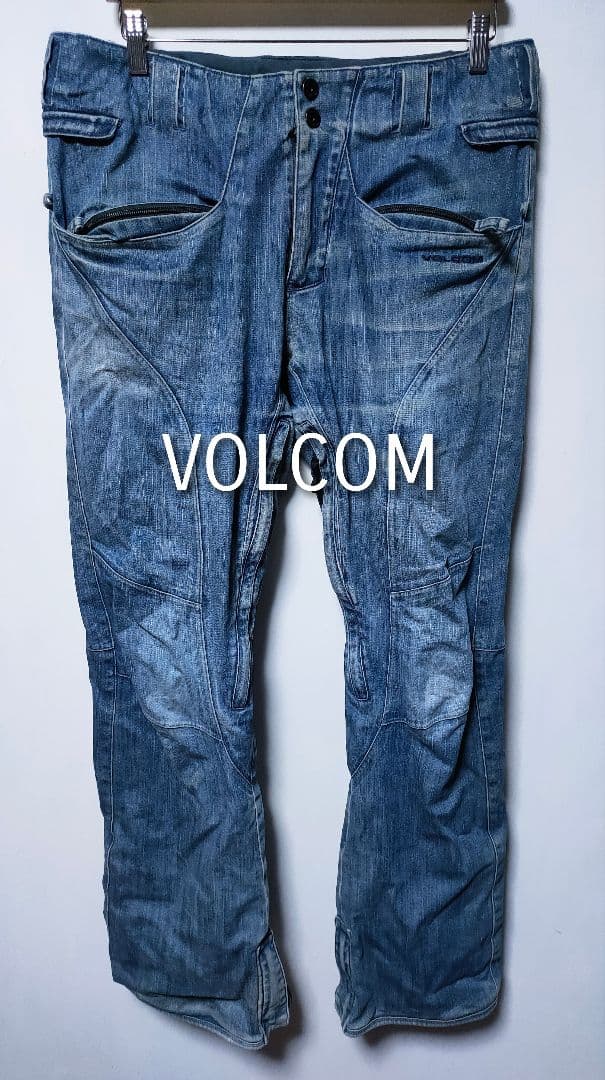 【ボルコム VOLCOM】スノーボードウェア デニム メンズ 良品