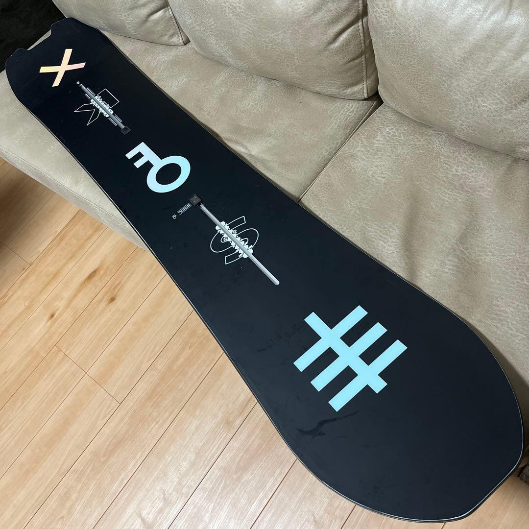 BURTON SKELETON KEY 158cm パウダー フリーライド