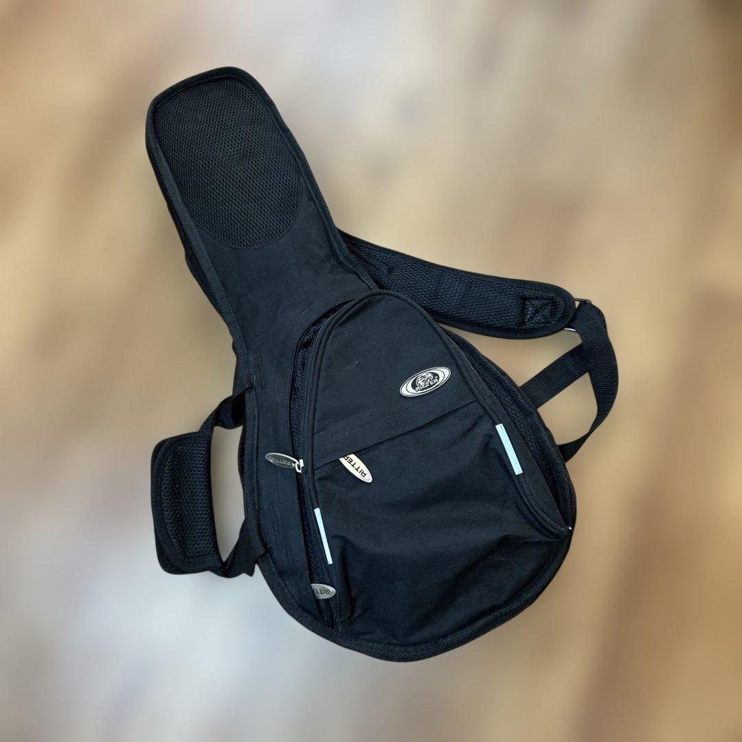 jumbo フラットマンドリン　ritterソフトケース付き　ウクレレ