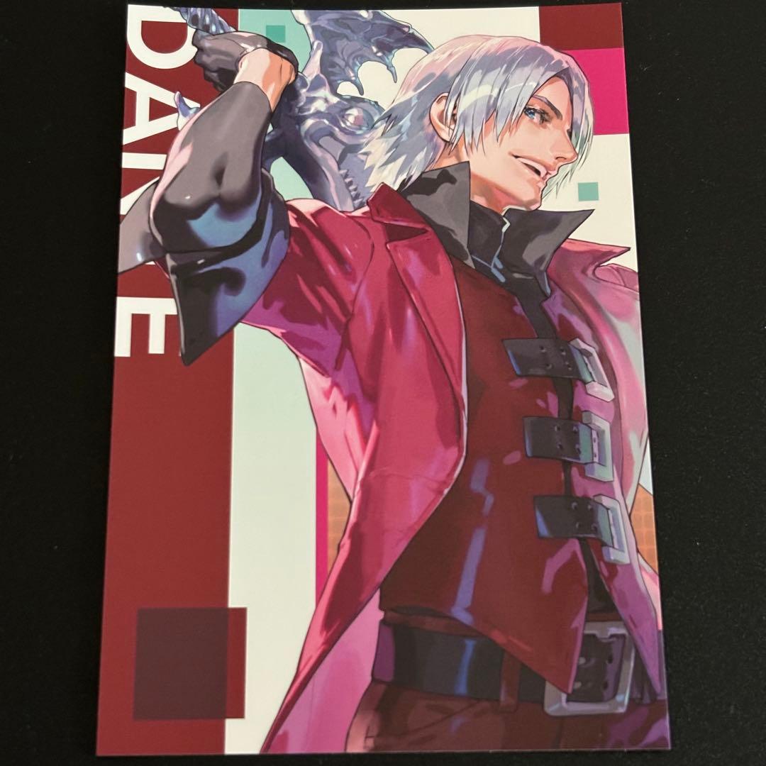 カプコンストア　池袋　購入特典　ポストカード　デビルメイクライ　ダンテ