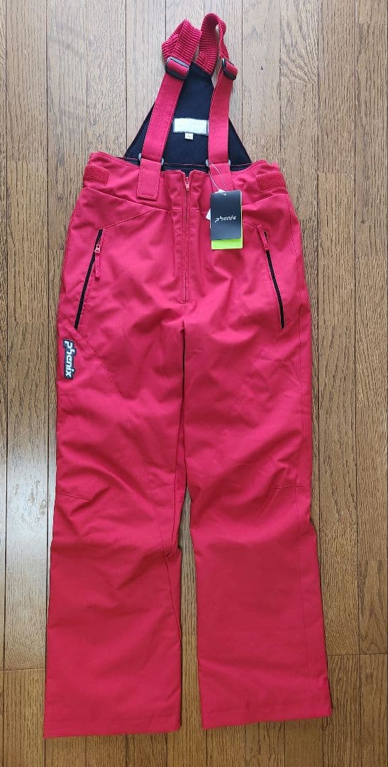 フェニックス　キッズ　スキーウェア　上下　　160サイズ　黒　赤ズボン未使用