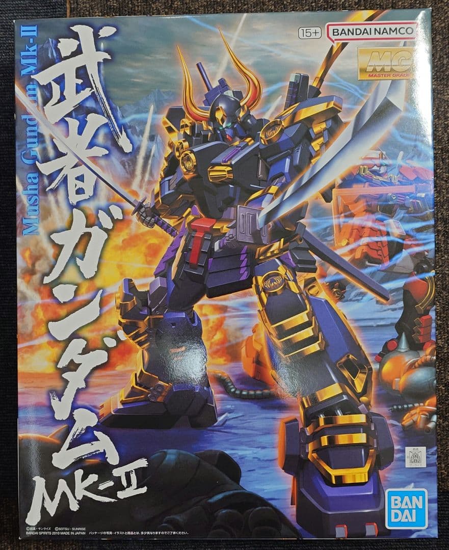 カ*ユ様 【新品未開封】武者ガンダムMk-II＆真武者頑駄無 戦国の陣 黒衣大鎧