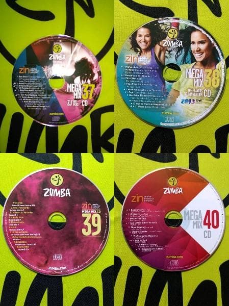 ZUMBA　ズンバ　MEGAMIX21～MEGAMIX50　CD　30枚セット