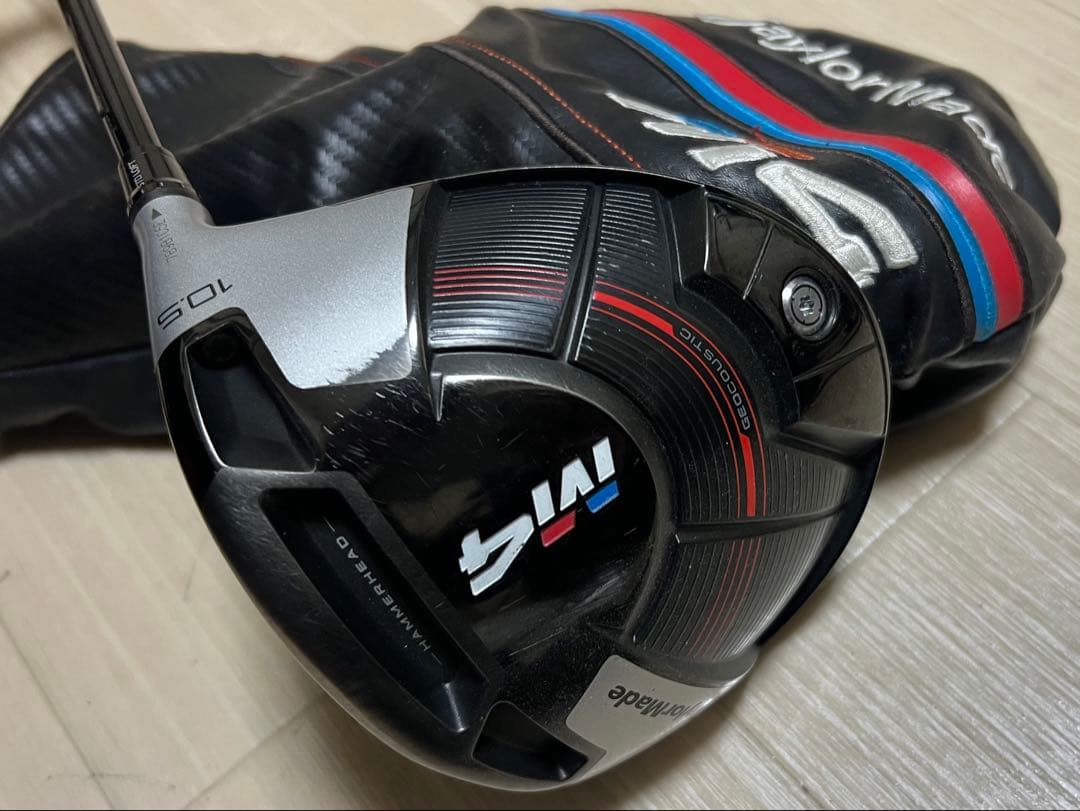 TaylorMade M4 ドライバー 10.5度　ヘッドカバー付き
