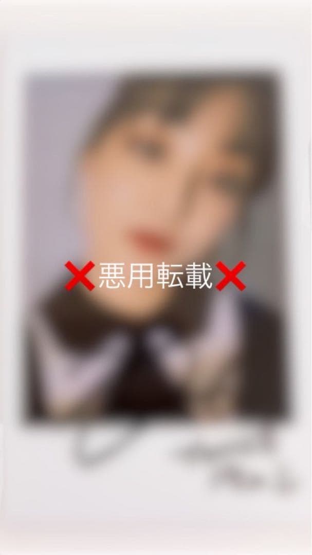 TWICE ジヒョ 直筆サイン チェキ Kurakura 直筆サイン入り チェキ