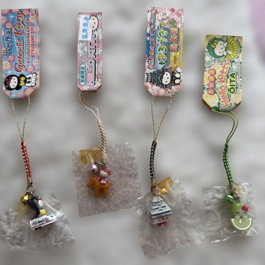 ハローキティ 根付けストラップセット