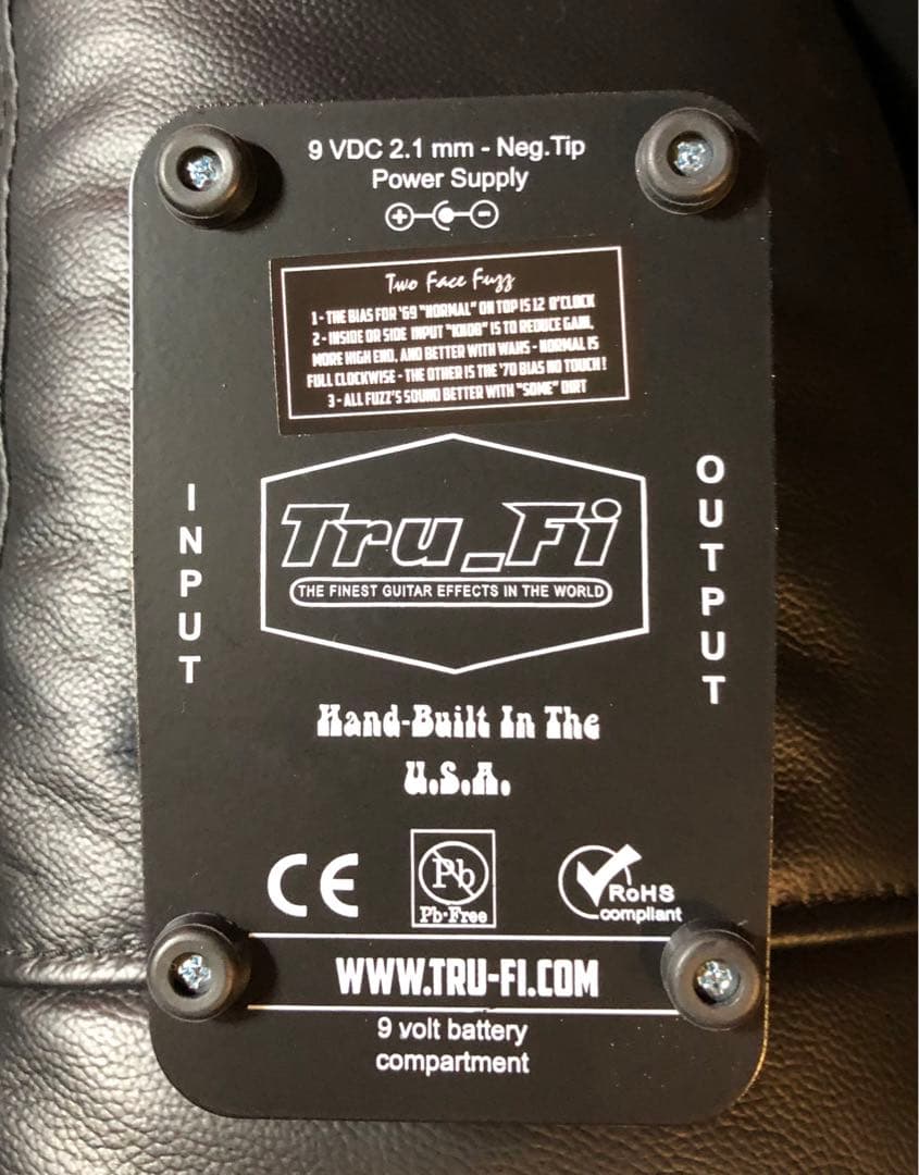 Tru-Fi TWO FACE Fuzz ファズ jimi hendrix