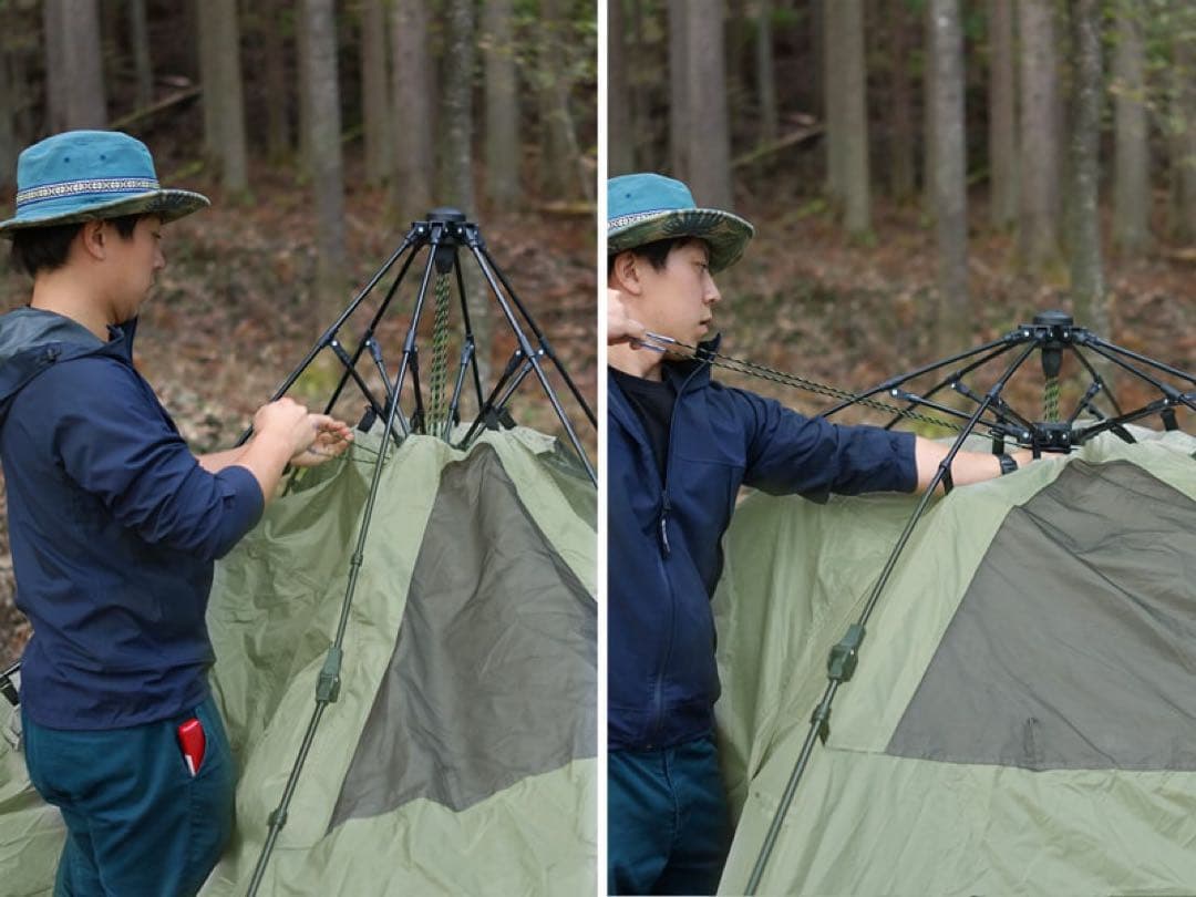 DOD キノコテント 未使用（確認のみ） キャンプ テント　5イイネ毎に割引