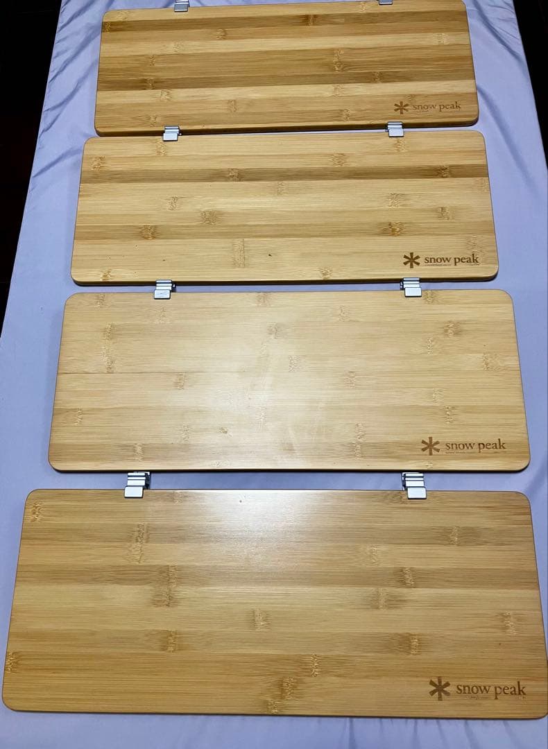 スノーピーク　スライドトップロングハーフ　竹　4枚　ck-145t