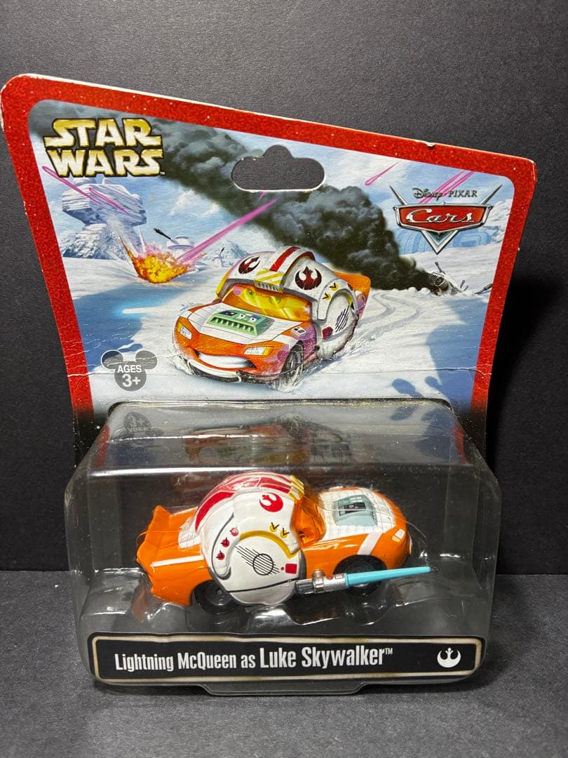 Luke ルーク　スターウォーズ　マックイーン　マックィーン　カーズ ミニカー