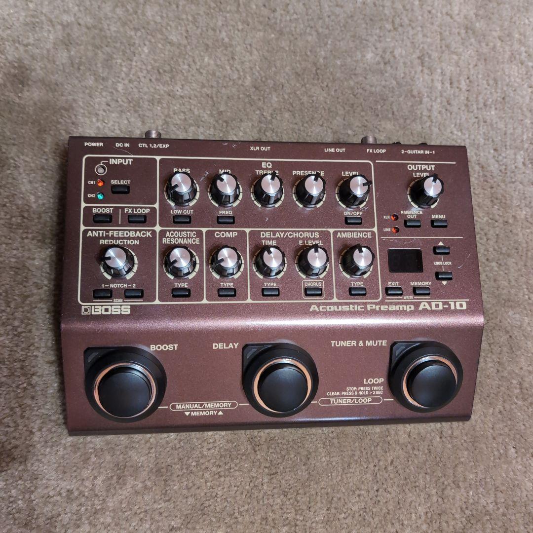 【中古】BOSS AD-10 Acoustic Preamp
