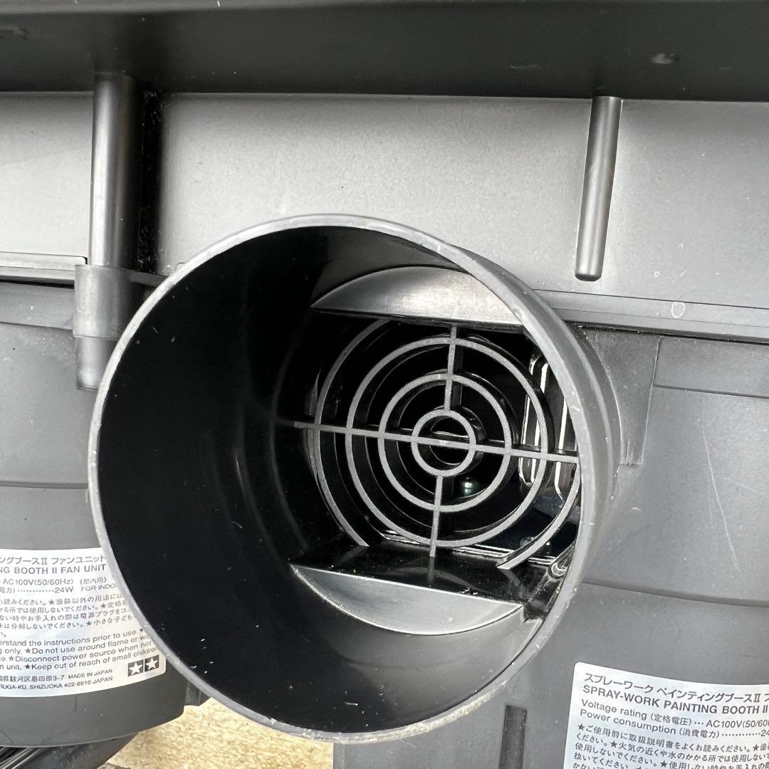 未使用 スプレーワーク ペインティングブースII（ツインファン）