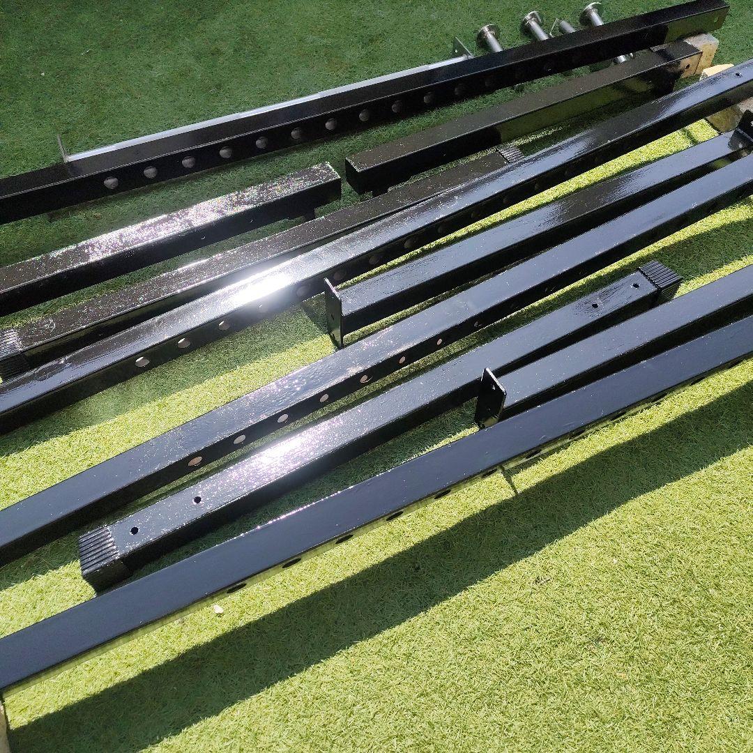 【引取限定配送相談】ボディメーカーエクセレントハードパワーラック ブラック塗装済