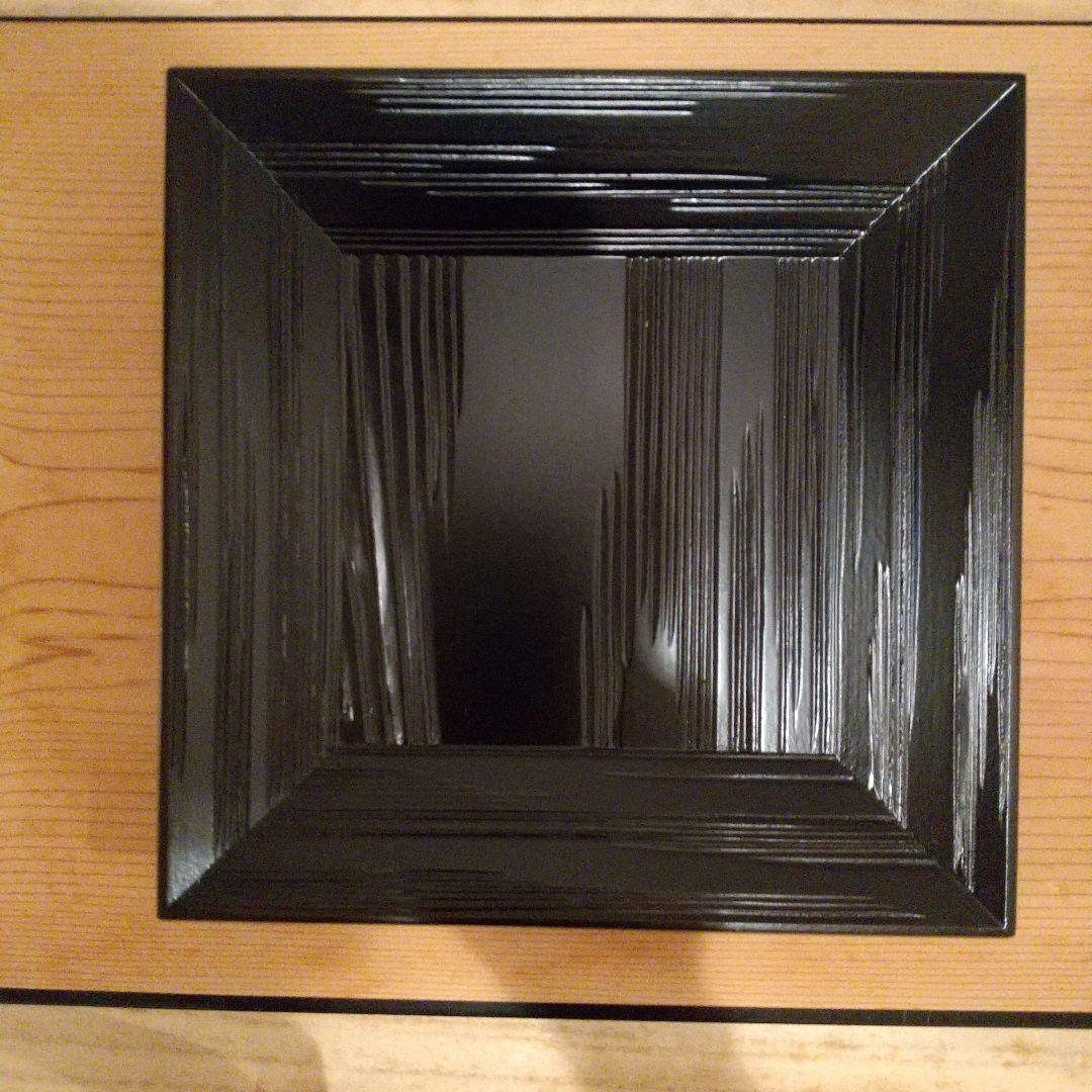 四方盆　木製漆