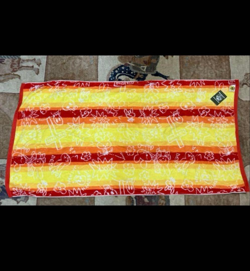 新品未使用　ヒステリックミニ　ラクガキ　うさぎ　バスタオル　匿名追跡便送料無料