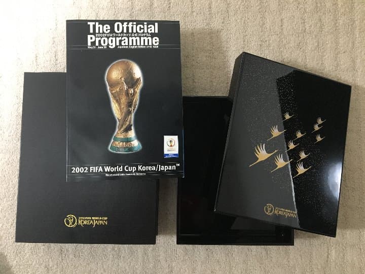 2002ワールドカップサッカー記念品と2012年ロンドン五輪JOC公式グッズ