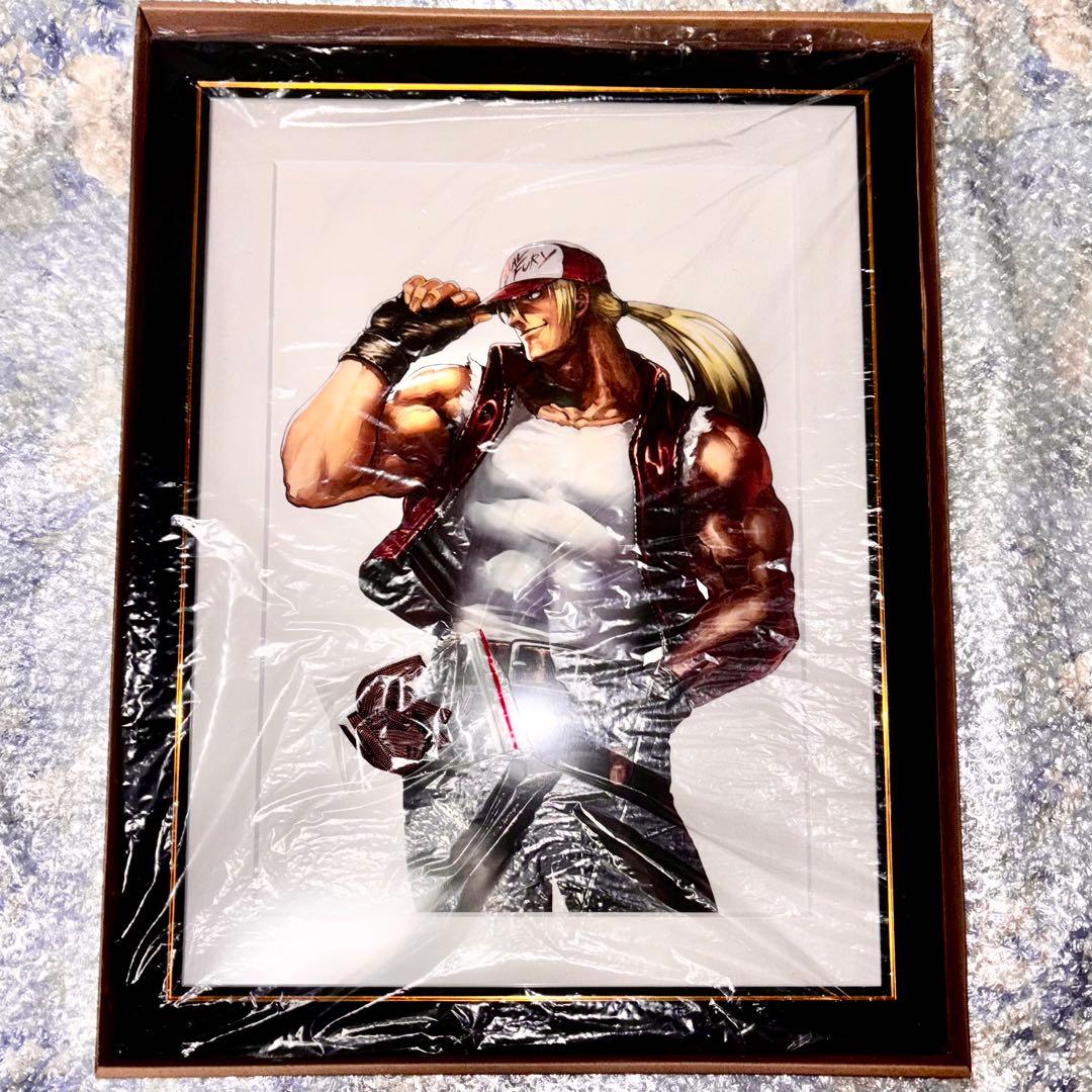 SNK KOF 餓狼伝説 おぐらえいすけ 描き下ろしA3複製原画 テリー