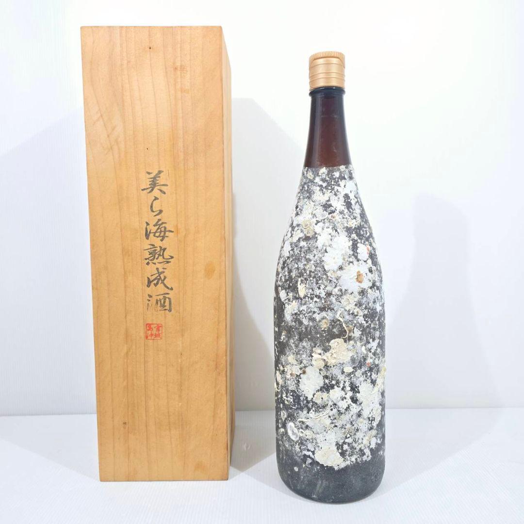 美ら海熟成酒 宮城島沖 海底熟成 泡盛 松藤 一升 44度 貴重 古酒