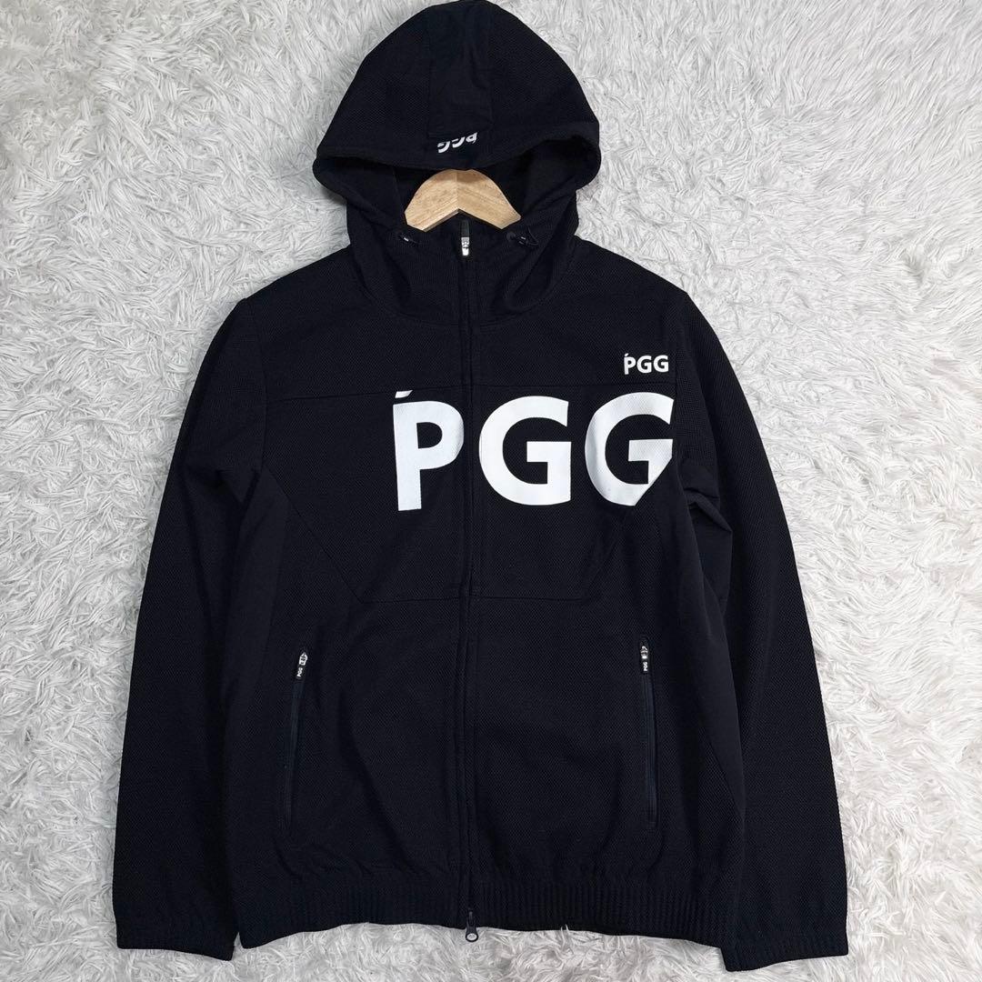 ⭐️近年モデル⭐️パーリーゲイツ パーカー フーディ L ゴルフ ウェア ロゴ