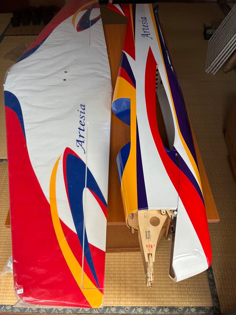 【手渡し限定】ラジコン飛行機 Artesia （Hobby Net）ARFキット