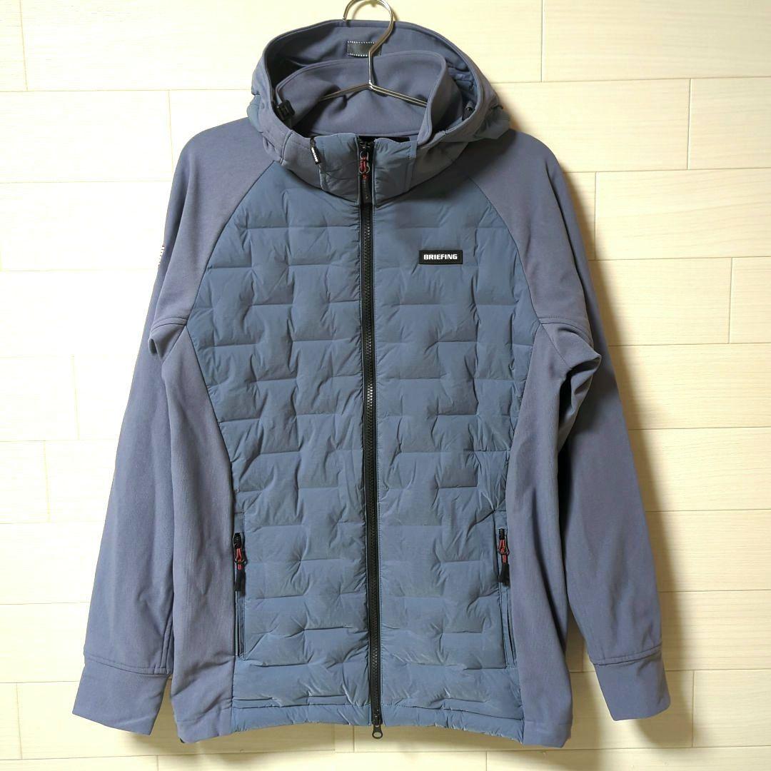 メンズウェア BRIEFING MENS HYBRID DOWN PARKA M
