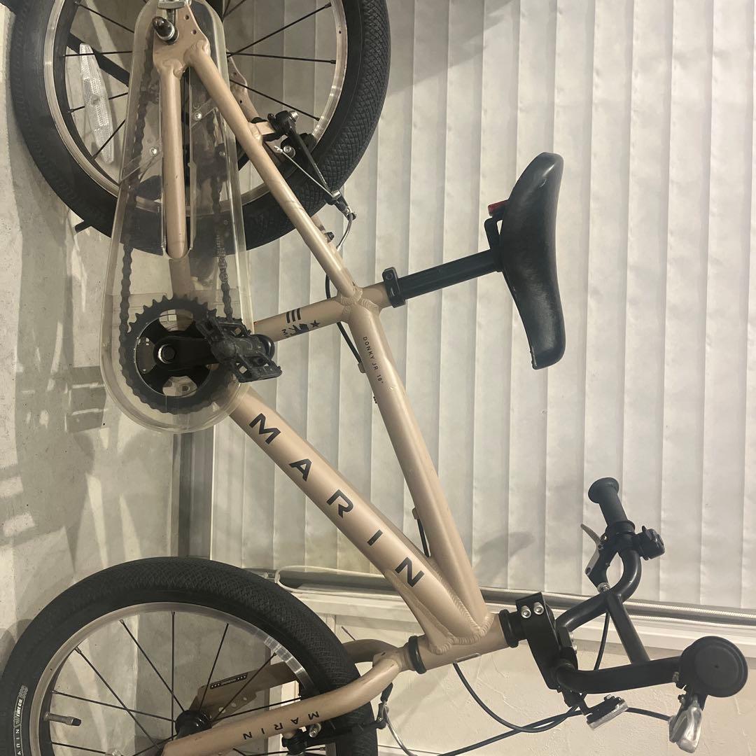 kaori　MARIN キッズ自転車 ベージュ