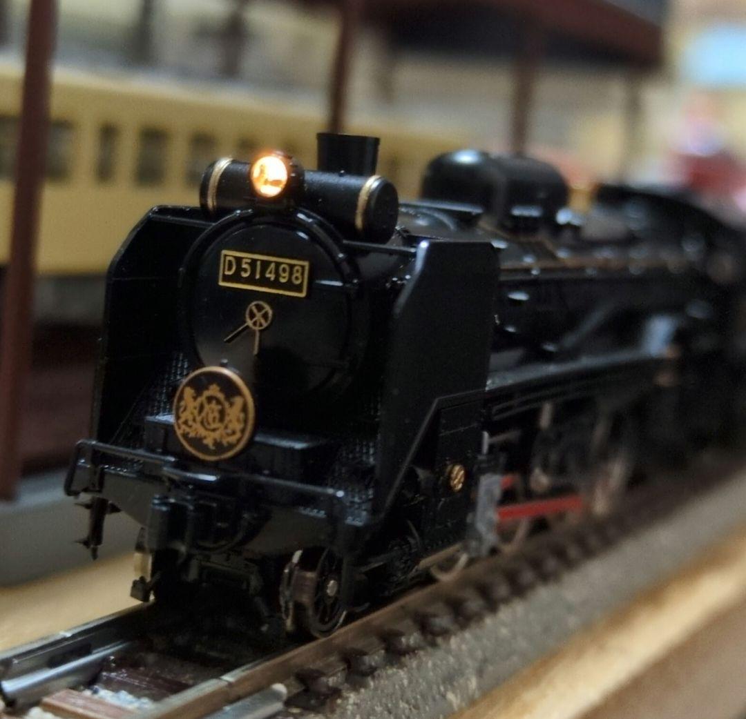 鉄道模型 D51 498 オリエントエクスプレス88