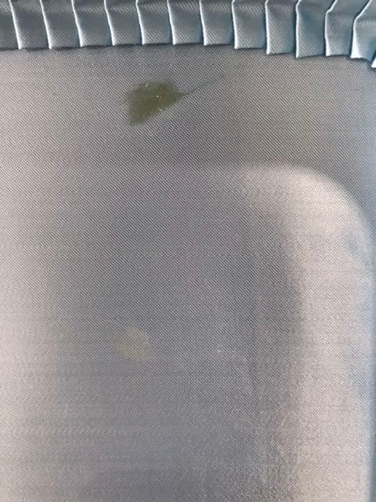 水色　レトロスーツケース