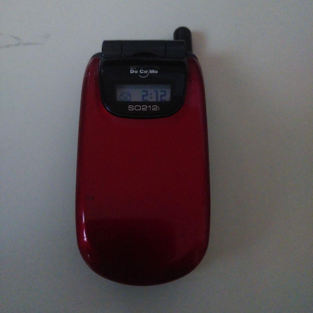 見本　モックアップ　DoCoMo SO212i 折りたたみどこでもいっしょトロ