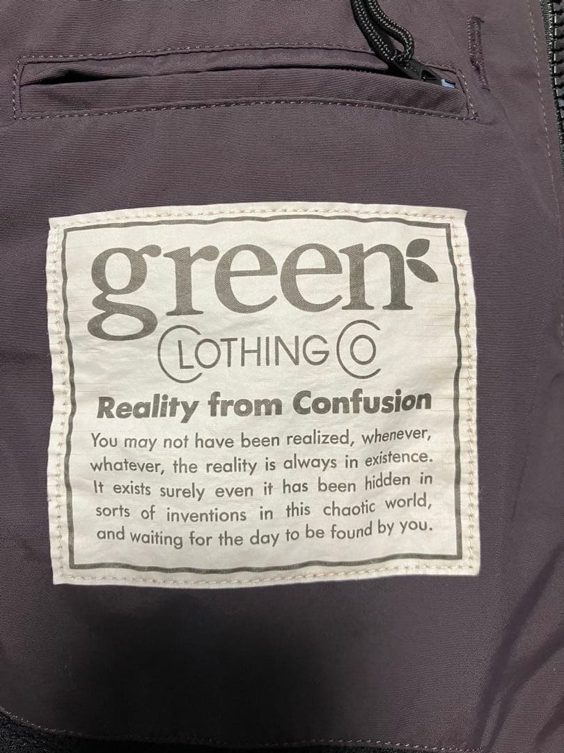 greenclothing グリーンクロージング フリージャケット size S