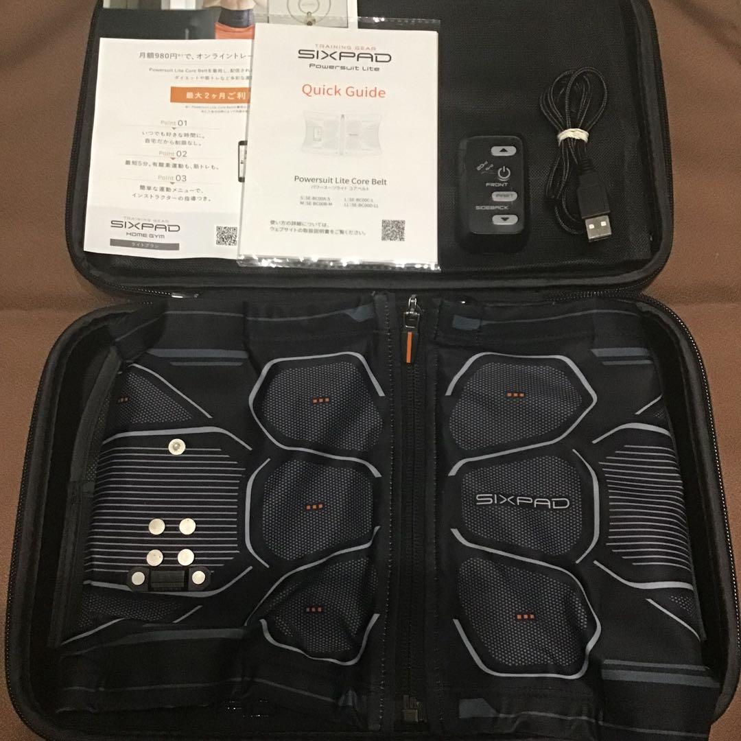 シックスパッド　パワースーツ　コアベルト　Sサイズ　コントローラ付き
