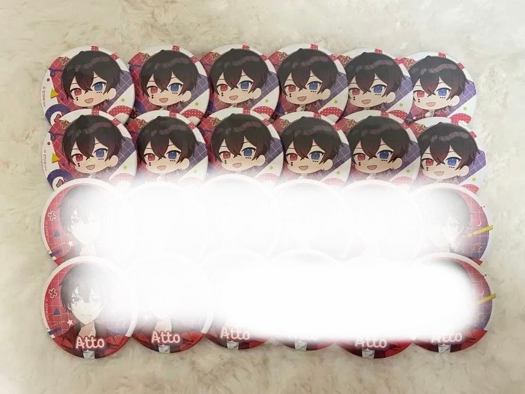 あっとくん私服 武道館ビジュ 缶バッジ まとめ売り