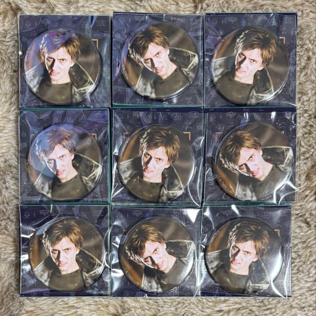 ハリーポッター flapper 缶バッジ　クラウチJr.