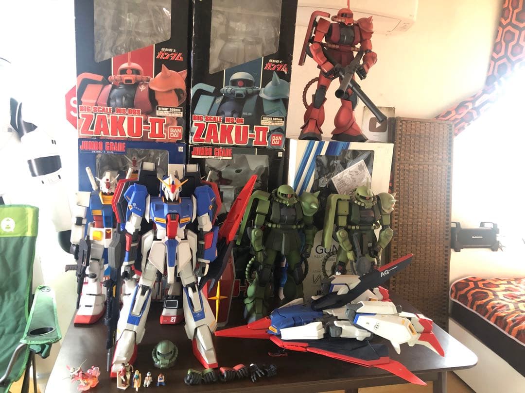 1/35 ジャンボグレード9体セット　ガンダム ザクII Zガンダム　希少