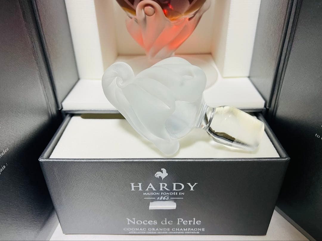 ハーディー　ノースド　ペルル　コニャック 替栓・化粧箱付　未開封　ブランデー
