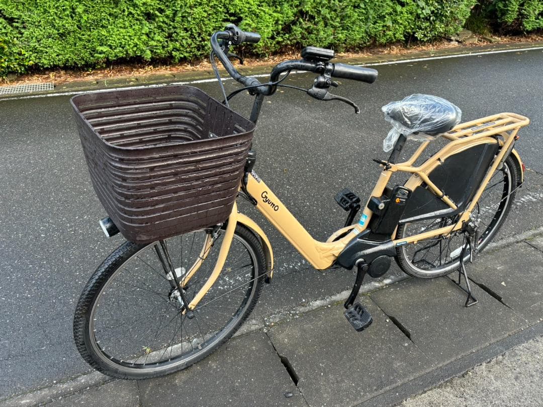 パナソニック ギュット・アニーズ・DX 26型 電動自転車 デザートイエロー